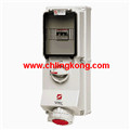 曼奈柯斯IP67-帶開關(guān)，帶機械聯(lián)鎖，帶K型斷路器壁裝式插座7240