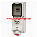 曼奈柯斯IP67-帶開關(guān)，帶機械聯(lián)鎖，帶K型斷路器壁裝式插座7241