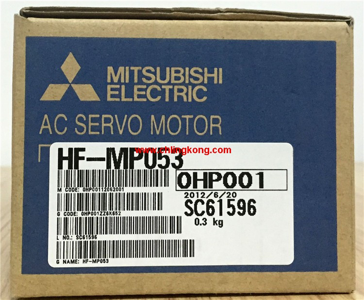 三菱 低慣量小功率伺服馬達(dá) HF-MP053